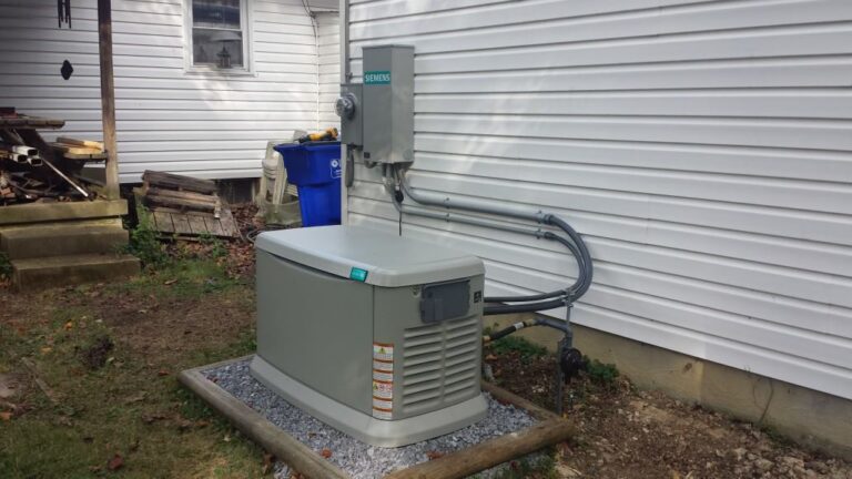 crofton emergency generator installation