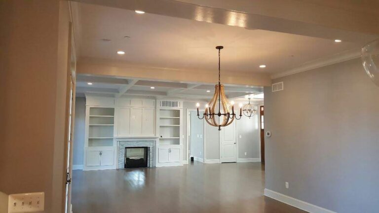 living area lighting electrical renovation services crofton